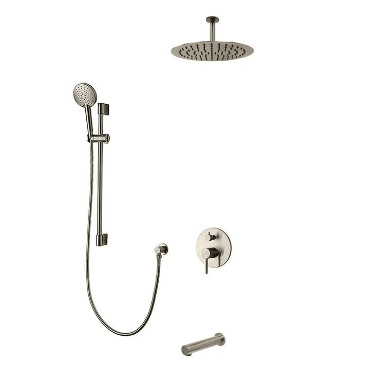 Three Way Pressure Balanced Shower System F55104 - 4C12ATS - Golzar Home