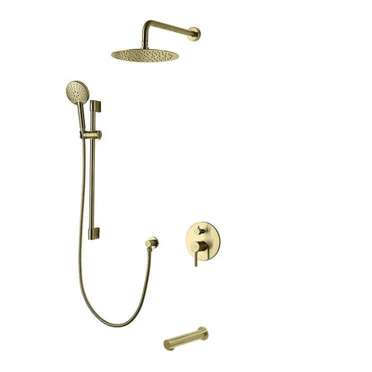 Three Way Pressure Balanced Shower System F55104 - 4C12ATS - Golzar Home