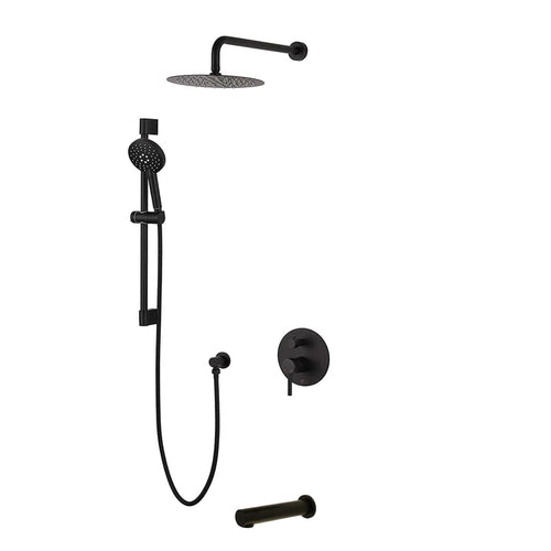 Three Way Pressure Balanced Shower System F55104-4c12ats - Golzar Home