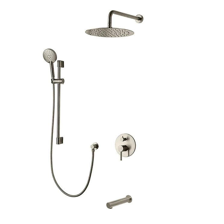 Three Way Pressure Balanced Shower System F55104 - 4C12ATS - Golzar Home
