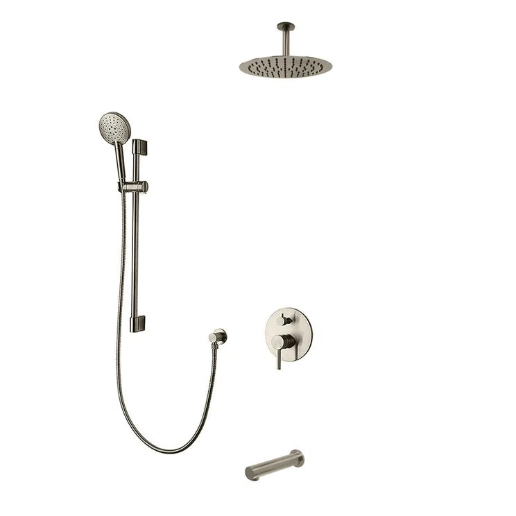Three Way Pressure Balanced Shower System F55104 - 4C12ATS - Golzar Home