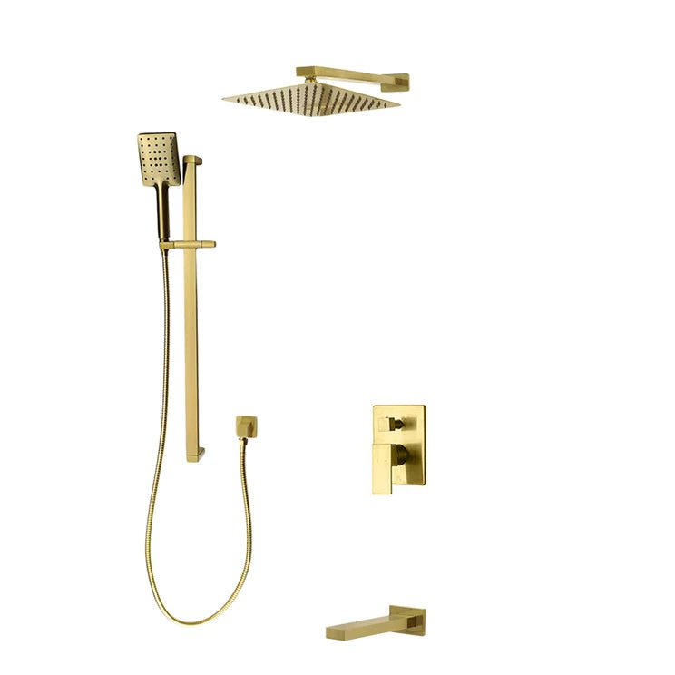 Three Way Pressure Balanced Shower System F55123 - 4C12ATS - Golzar Home