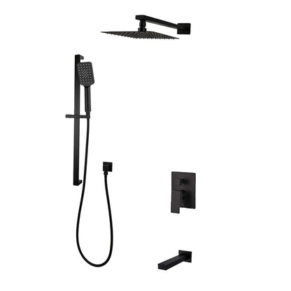 Three Way Pressure Balanced Shower System F55123 - 4C12ATS - Golzar Home