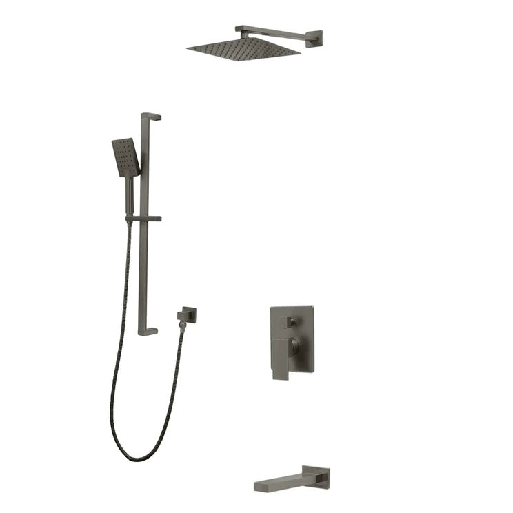 Three Way Pressure Balanced Shower System F55123 - 4C12ATS - Golzar Home