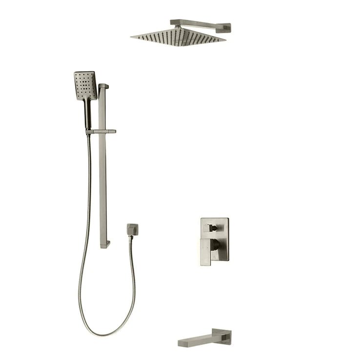 Three Way Pressure Balanced Shower System F55123 - 4C12ATS - Golzar Home