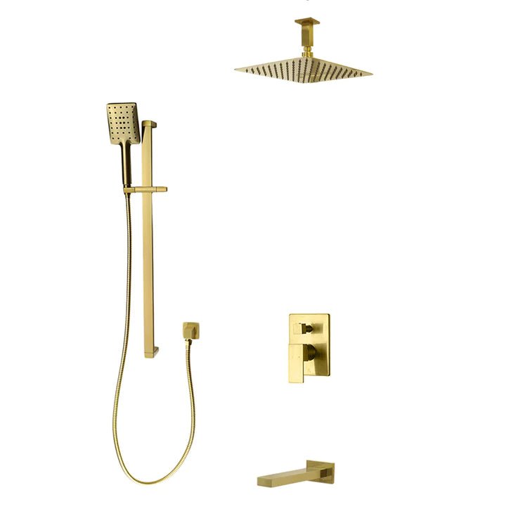 Three Way Pressure Balanced Shower System F55123 - 4C12ATS - Golzar Home