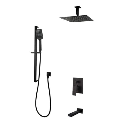 Three Way Pressure Balanced Shower System F55123 - 4C12ATS - Golzar Home