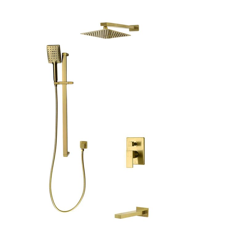 Three Way Pressure Balanced Shower System F55123 - 4C12ATS - Golzar Home