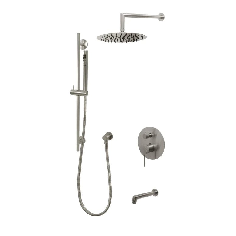 Three Way Pressure Balanced Shower System F55200 - W10ATS - Golzar Home