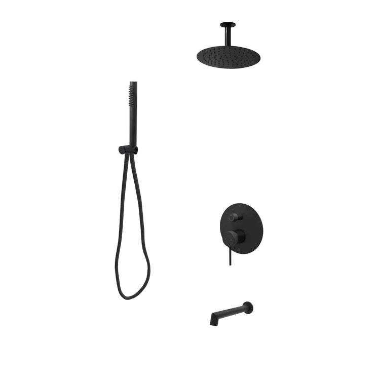 Three Way Pressure Balanced Shower System F55200 - W10ATS - Golzar Home