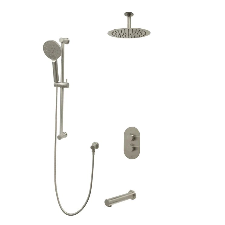 Three Way Thermostatic Shower System F57104 - W12ATS - Golzar Home