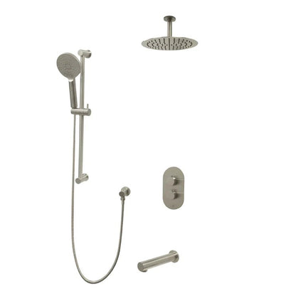 Three Way Thermostatic Shower System F57104 - W12ATS - Golzar Home