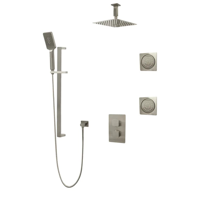 Three Way Thermostatic Shower System F57123 - 4C16ALB2 - Golzar Home