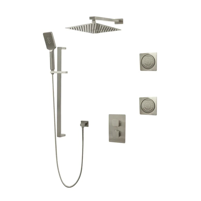 Three Way Thermostatic Shower System F57123 - 4C16ALB2 - Golzar Home