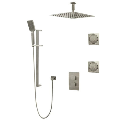 Three Way Thermostatic Shower System F57123 - 4C16ALB2 - Golzar Home