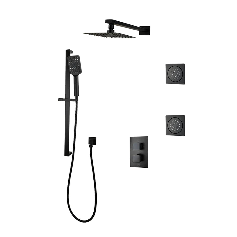Three Way Thermostatic Shower System F57123 - 4C16ALB2 - Golzar Home
