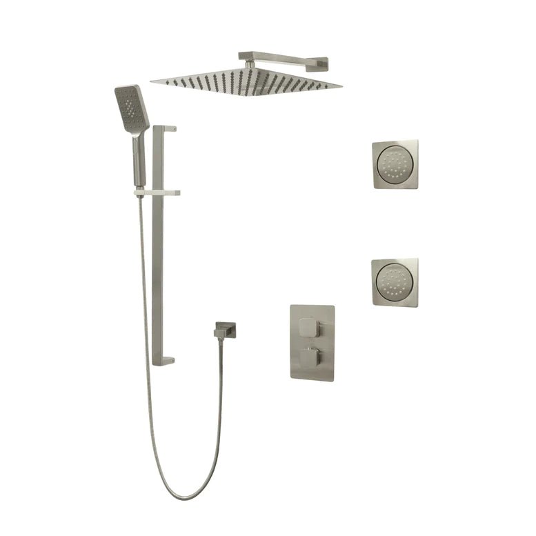 Three Way Thermostatic Shower System F57123 - 4C16ALB2 - Golzar Home
