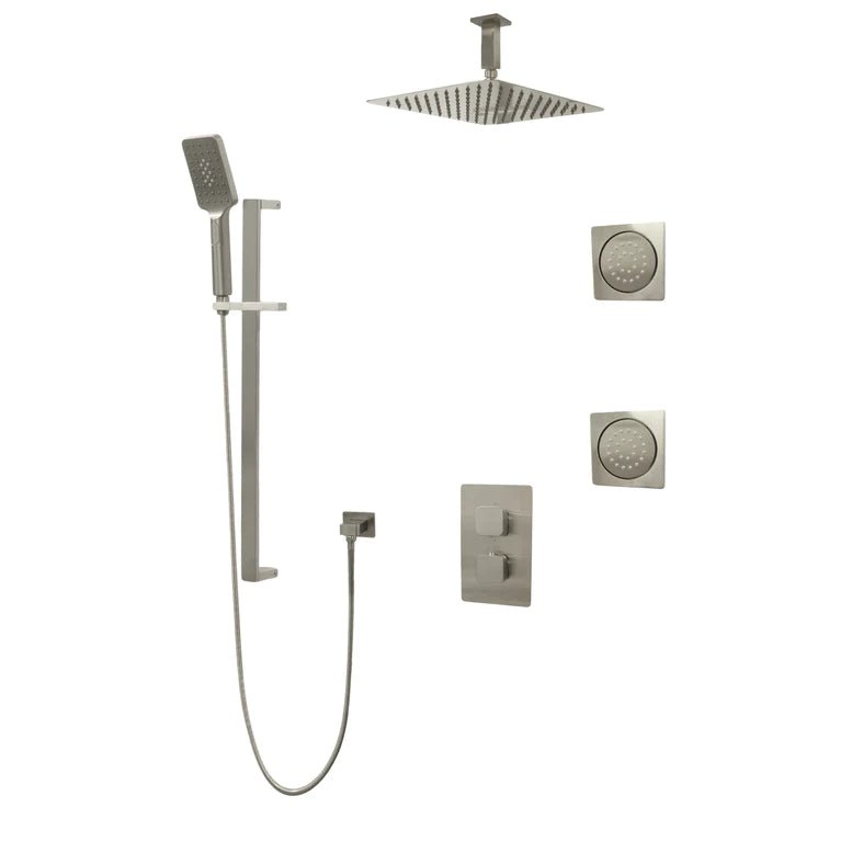 Three Way Thermostatic Shower System F57123 - 4C16ALB2 - Golzar Home