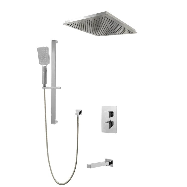 Three Way Thermostatic Shower System F57123 - FM16ATS - Golzar Home