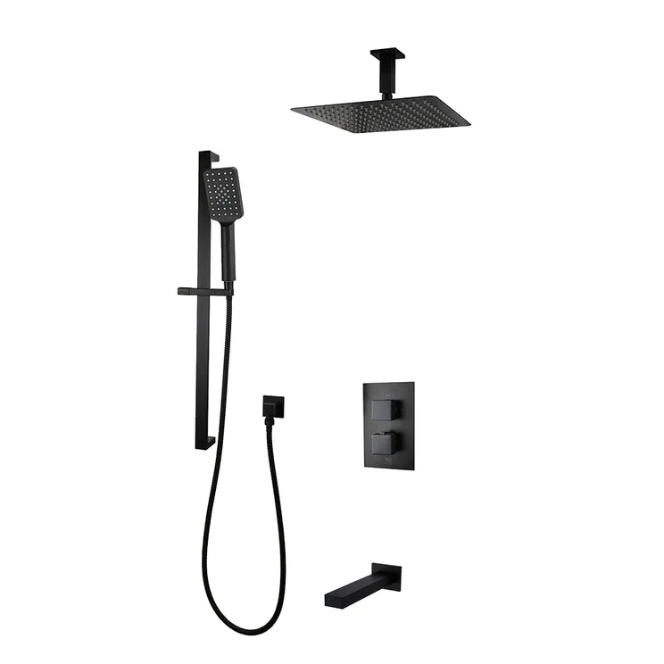 Three Way Thermostatic Shower System F57123 - FM16ATS - Golzar Home