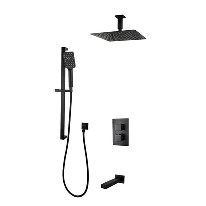 Three Way Thermostatic Shower System F57123 - FM16ATS - Golzar Home