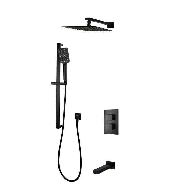 Three Way Thermostatic Shower System F57123 - FM16ATS - Golzar Home