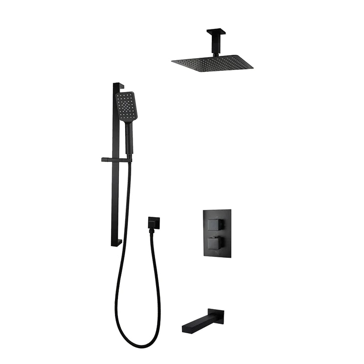 Three Way Thermostatic Shower System F57123 - FM16ATS - Golzar Home