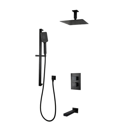 Three Way Thermostatic Shower System F57123 - FM16ATS - Golzar Home