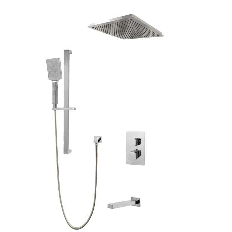 Three Way Thermostatic Shower System F57123 - FM16ATS - Golzar Home