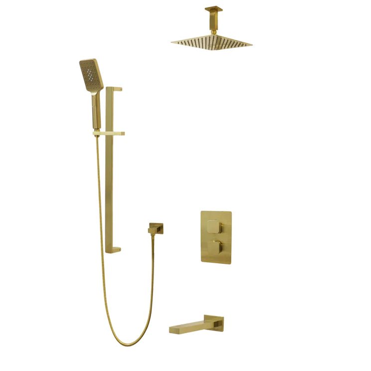 Three Way Thermostatic Shower System F57123 - FM16ATS - Golzar Home