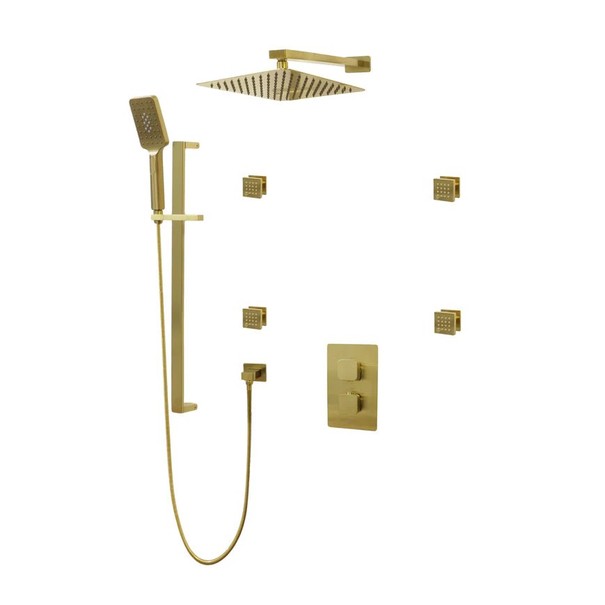 Three Way Thermostatic Shower System F57123 - W16ASB4 - Golzar Home