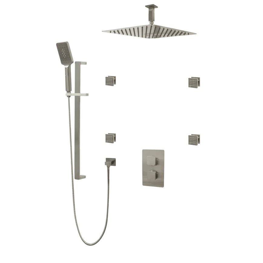Three Way Thermostatic Shower System F57123 - W16ASB4 - Golzar Home