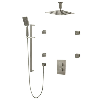 Three Way Thermostatic Shower System F57123 - W16ASB4 - Golzar Home