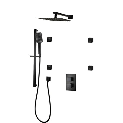 Three Way Thermostatic Shower System F57123 - W16ASB4 - Golzar Home