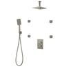 Three Way Thermostatic Shower System F57123-W16bsb4 - Golzar Home