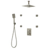 Three Way Thermostatic Shower System F57123-W16bsb4 - Golzar Home