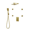 Three Way Thermostatic Shower System F57123-W16bsb4 - Golzar Home