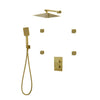 Three Way Thermostatic Shower System F57123-W16bsb4 - Golzar Home