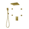 Three Way Thermostatic Shower System F57123-W16bsb4 - Golzar Home