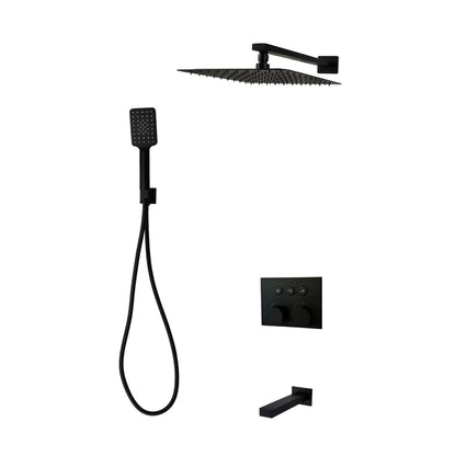 Three Way Thermostatic Shower System F59123-Fm16bts - Golzar Home