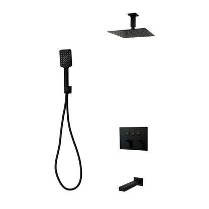 Three Way Thermostatic Shower System F59123-Fm16bts - Golzar Home