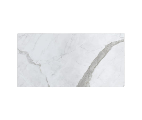 Maax Manhattan Glue-up Wall Tiles 15 5 In Smooth Marble Glacier 75 x 31-Inch Shower Surround