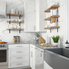 Neptune Viva Glue-up Wall Tiles 15 3/4 x 31 1/2 in. In Smooth Marble Glacier