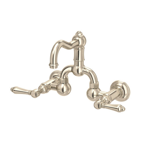 ROHL Acqui Wall Mount Bridge Bathroom Faucet
