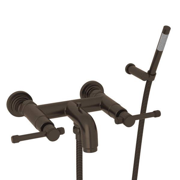 ROHL Campo Wall Mount Exposed Tub Filler With Handshower