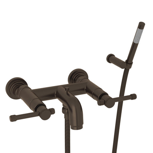 ROHL Campo Wall Mount Exposed Tub Filler With Handshower