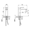 Tofino Single-Hole Bathroom Faucet By Visentin - Golzar Home