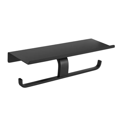 TOILET PAPER DOUBLE HOLDER WITH SHELF - Golzar Home