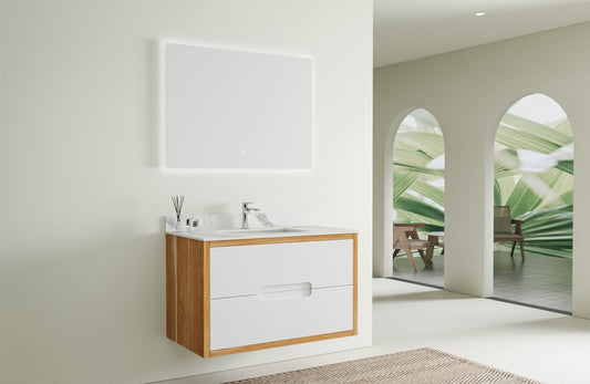 Tokyo Single Sink Bathroom Vanity - Golzar Home