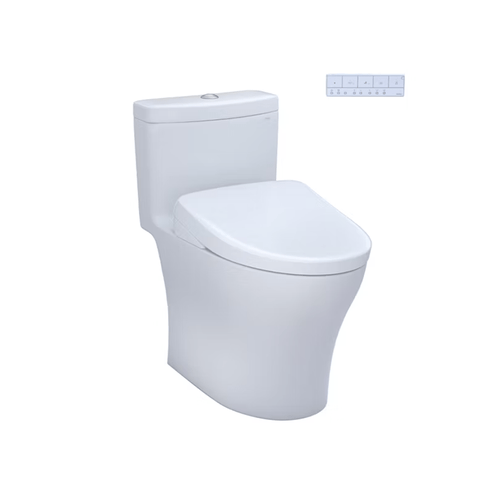 Toto Aquia® Iv Washlet®+ S7a One-Piece Toilet - 1.28 Gpf / 0.9 Gpf - Golzar Home
